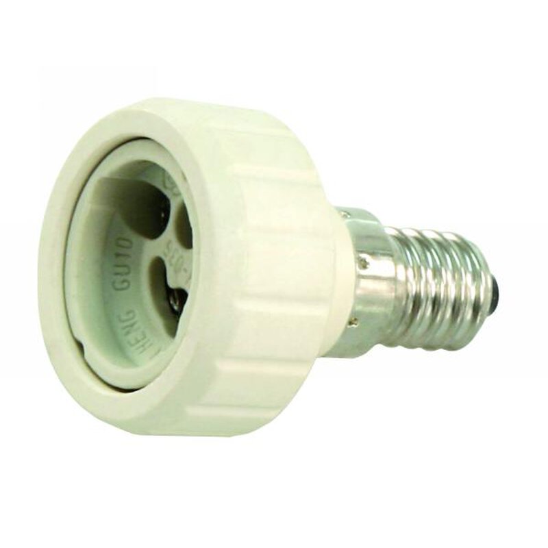 Lampenfassung Adapter E14 auf GU10 Fassung, 2,43