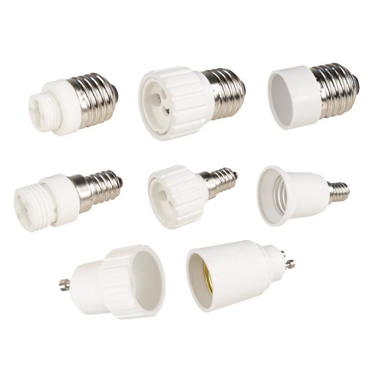 Lampensocke Adapter E27 E14 auf GU10 G9 E14 Fassung