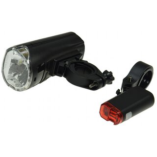 Fahrrad LED-Beleuchtungsset 30Lux, StVZO zugelassen,Batteriebetrieben