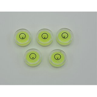 Wasserwaage Dosenlibelle Libelle 5 Stk,  14,8mmx 8mm