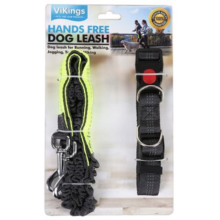 Joggingleine elastisch Walkingleine Hundeleine Wanderleine Fahrradleine Bauchgurt