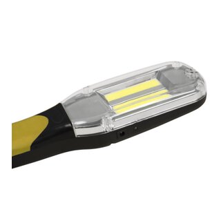 LED-Arbeitsleuchte Werkstatt Baustellen KFZ Leuchte LiIon-Akku, 3W, 400 lm, Magnet Haken