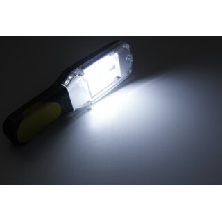 LED-Arbeitsleuchte Werkstatt Baustellen KFZ Leuchte LiIon-Akku, 3W, 400 lm, Magnet Haken