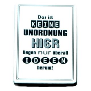 Khlschrankmagnet das ist keine Unordnung