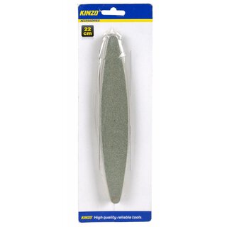Wetzstein Schleifstein Abziehstein Schrfer oval Kinzo 22cm